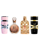 PROMOÇÃO COMPRE 1 LEVE 4 - Lattafa Yara, Fakhar, Royal Amber e Lattafa Asad  - 100ml Cada