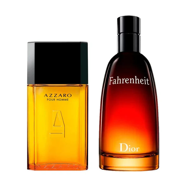 Combo de Perfumes Azzaro Pour Home e Fahrenheit