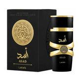 Kit Exclusivo Asad Lattafa Perfume Intense + Loção Facial Asad Lattafa Radiance Skin